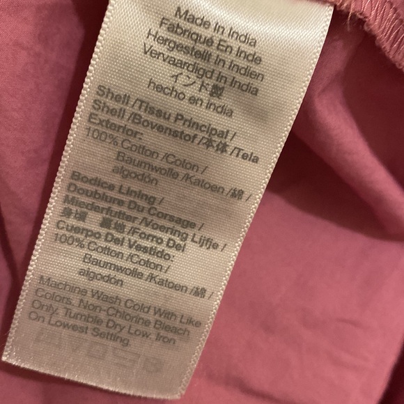 Madewell Sidonie Poplin Maxi Dress Pink Sleeveless Dress. Size M. Style NL119 - Picture 7 of 12